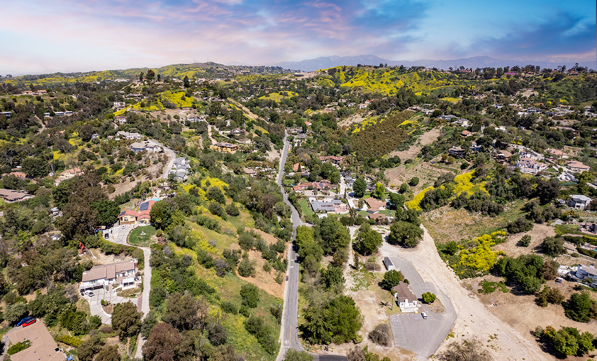 Las Palomas Drive, La Habra Heights CA: 