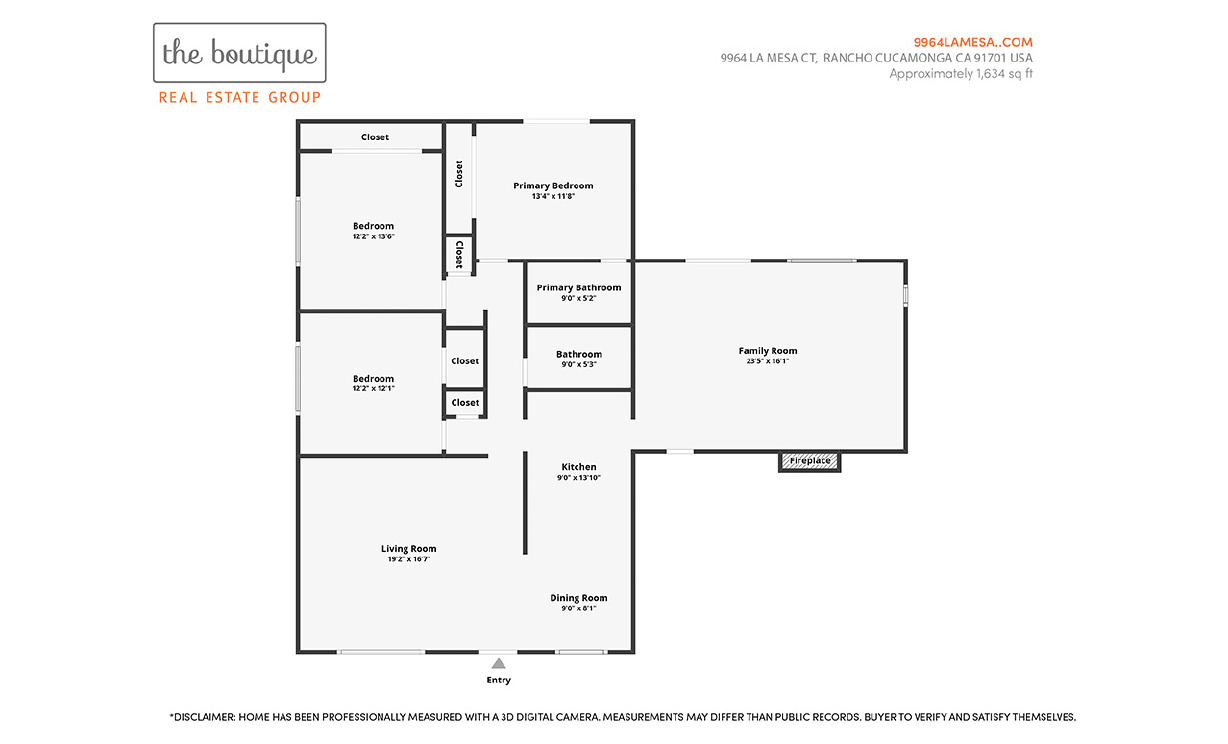 9964 La Mesa Court, Rancho Cucamonga CA: 