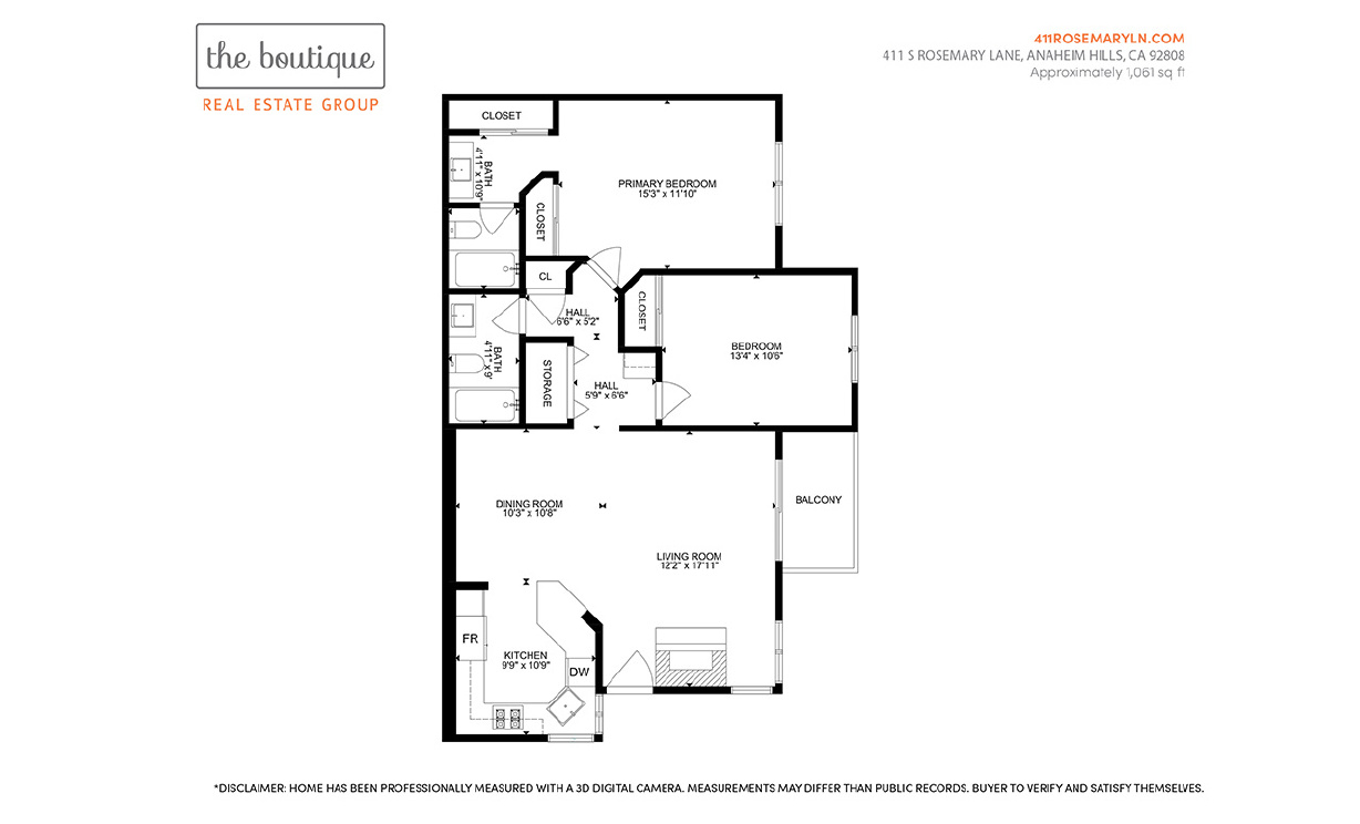 411 S Rosemary Ln, Anaheim Hills CA: 